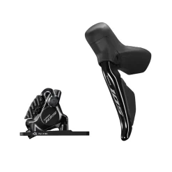 ROSE Bikes 105 Di2 ST-R7170-L STI Brake/Shift Lever Combination Front Wheel with BR-R7170 Disc Brake J-Kit Direct| Disc Brakes