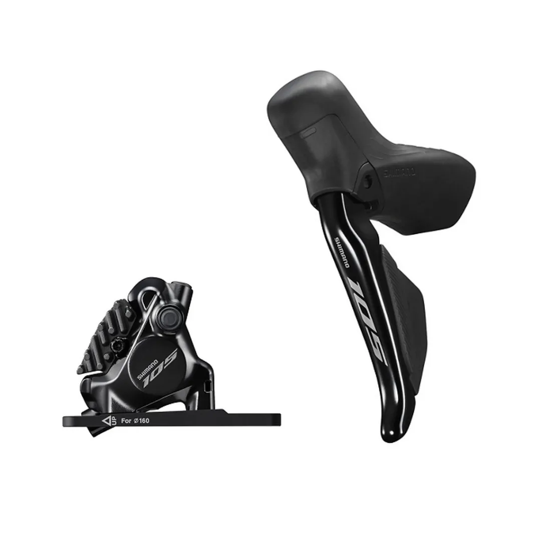 ROSE Bikes 105 Di2 ST-R7170-L STI Brake/Shift Lever Combination Front Wheel with BR-R7170 Disc Brake J-Kit Direct| Disc Brakes