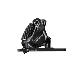 ROSE Bikes 105 Di2 ST-R7170-L STI Brake/Shift Lever Combination Front Wheel with BR-R7170 Disc Brake J-Kit Direct| Disc Brakes