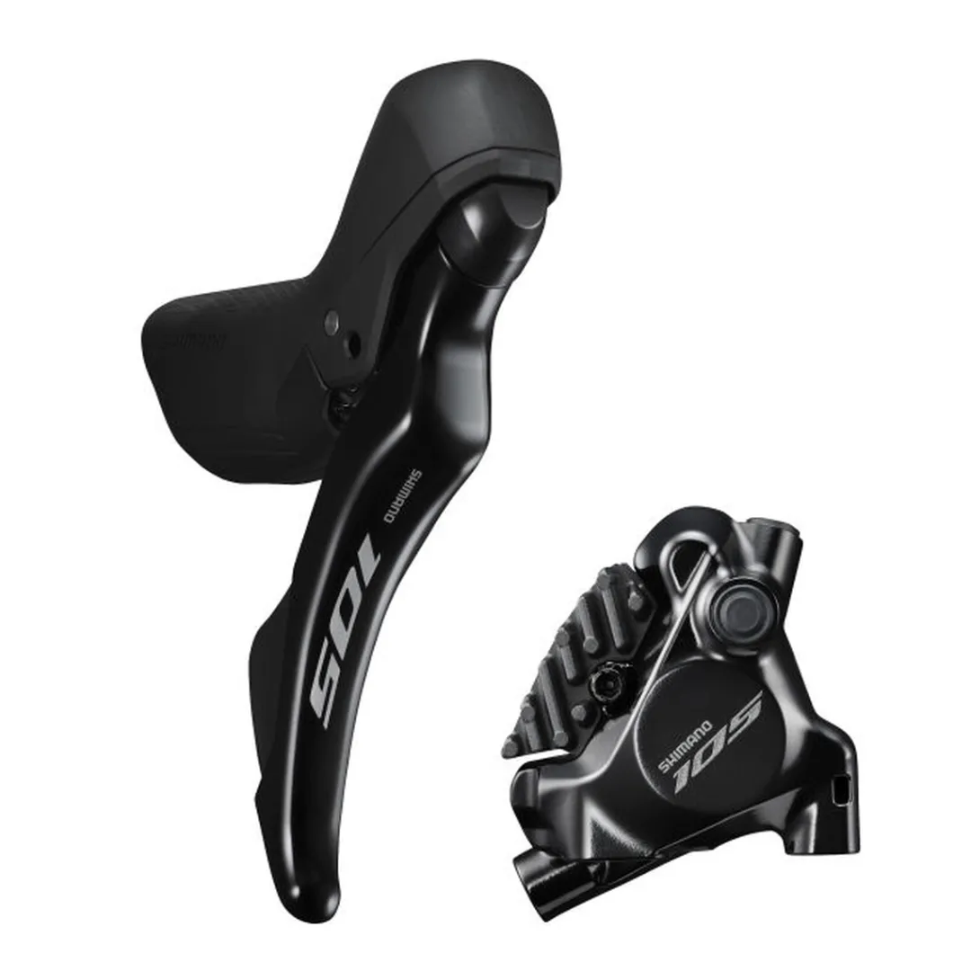 ROSE Bikes 105 ST-R7120 Brake/Shift Lever Combination Double x 12-Speed with BR-R7170 Disc Brake (Front or Rear)| Shift And Brake Lever Sets|Shifters