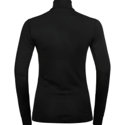 ROSE Bikes ACTIVE WARM ECO BL TOP Turtle Neck L/S Half Zip Women’s Long Sleeve Base Layer| Cycling Undershirts