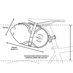 ROSE Bikes ADVENTURE RACE Saddle Bag| Bike Bags