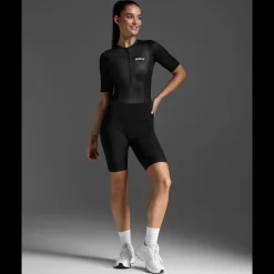 ROSE Bikes Aero Hex Sleeved Trisuit for Women| Tri Suits