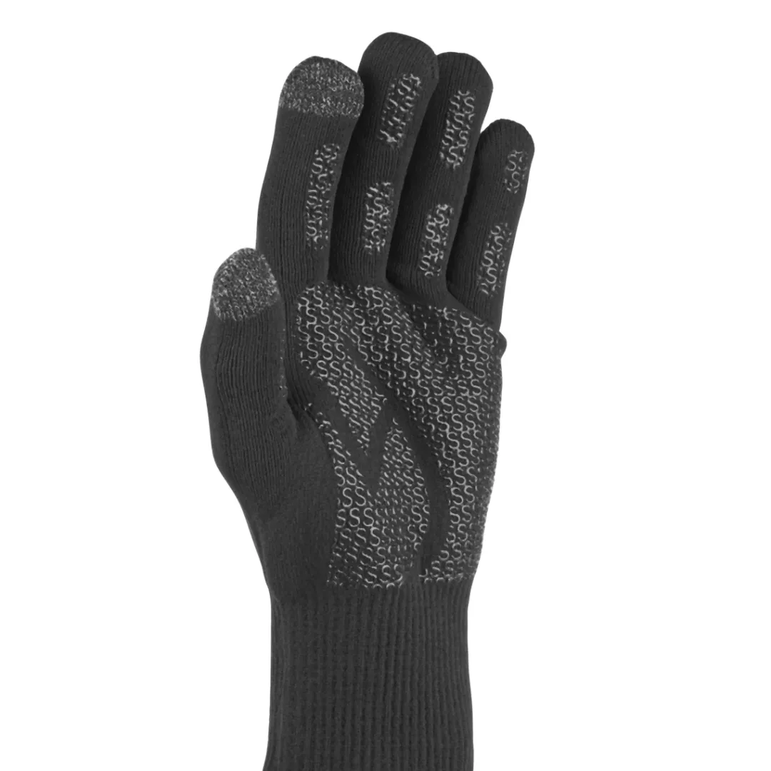 ROSE Bikes ANMER Waterproof All Weather Grip Knitted Winter Gloves| Full Finger Gloves|Winter Gloves