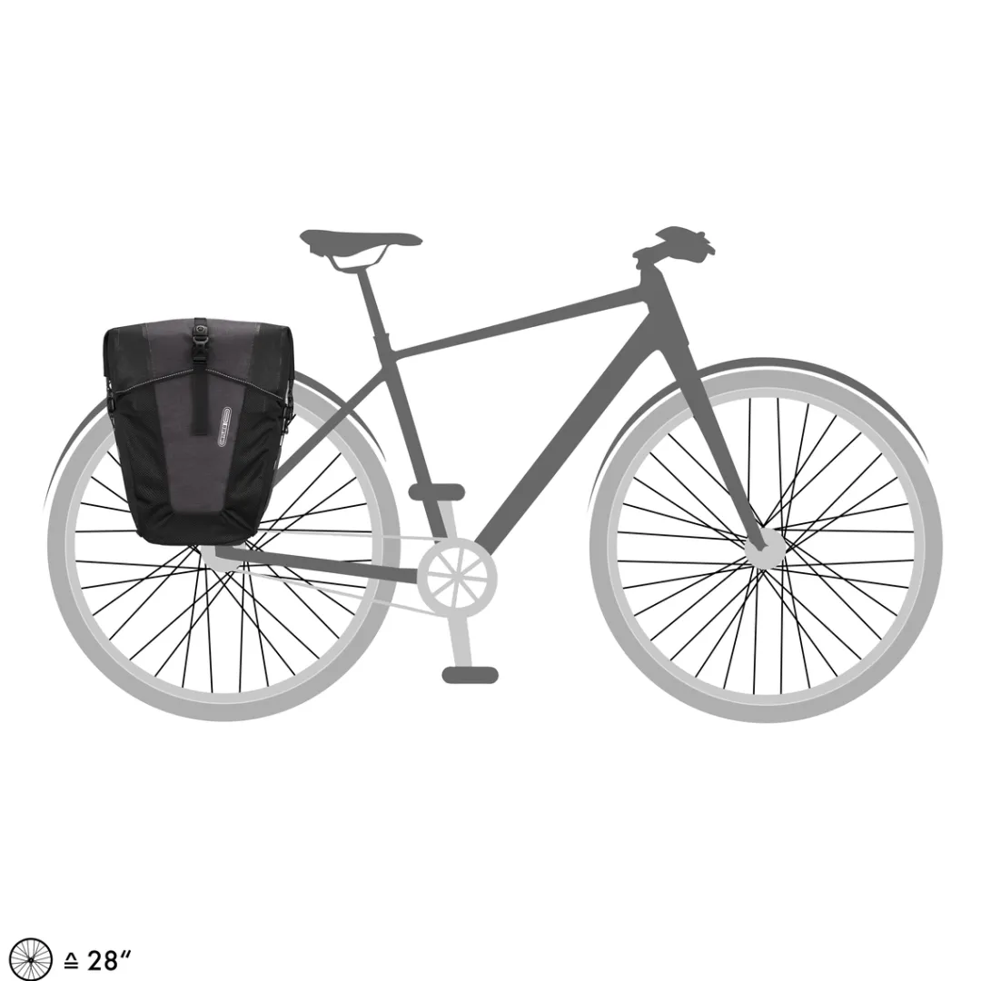 ROSE Bikes BACK-ROLLER XL PLUS Set Consisting of Two Panniers| Bike Bags