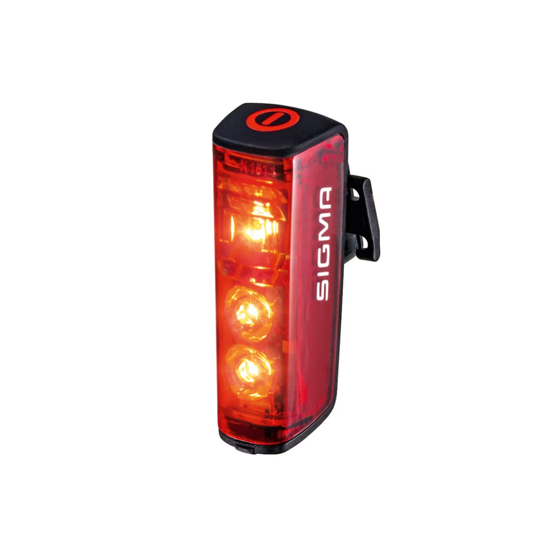 ROSE Bikes BLAZE USB Battery-Powered Rear Light with Brake Light| Battery-Powered