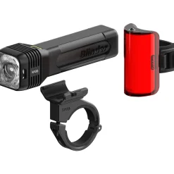ROSE Bikes Blinder 120 Lux Front Light and Mid Cobber Rear Light Rechargeable Set| Battery-Powered