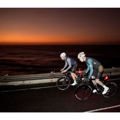 ROSE Bikes Blinder 120 Lux Front Light and Mid Cobber Rear Light Rechargeable Set| Battery-Powered