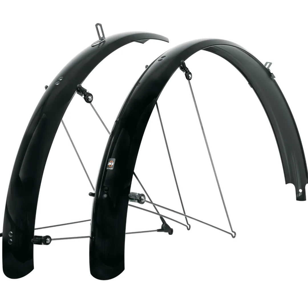 ROSE Bikes Bluemels Basic 26" Mudguard Set 60 mm, Incl. Struts| MTB