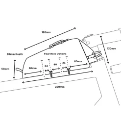 ROSE Bikes BOLT-ON TOP TUBE BAG| Bike Bags