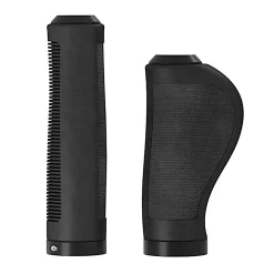 ROSE Bikes Cambium Ergonomic Rubber Handlebar Grips 130/100 mm| Handlebar Accessories