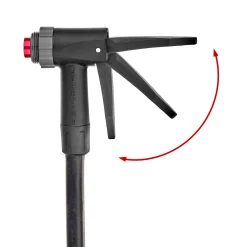 ROSE Bikes Clever Hose with Twin-Valve 2in1 Pump Head for GF-56| Spares And Accessories