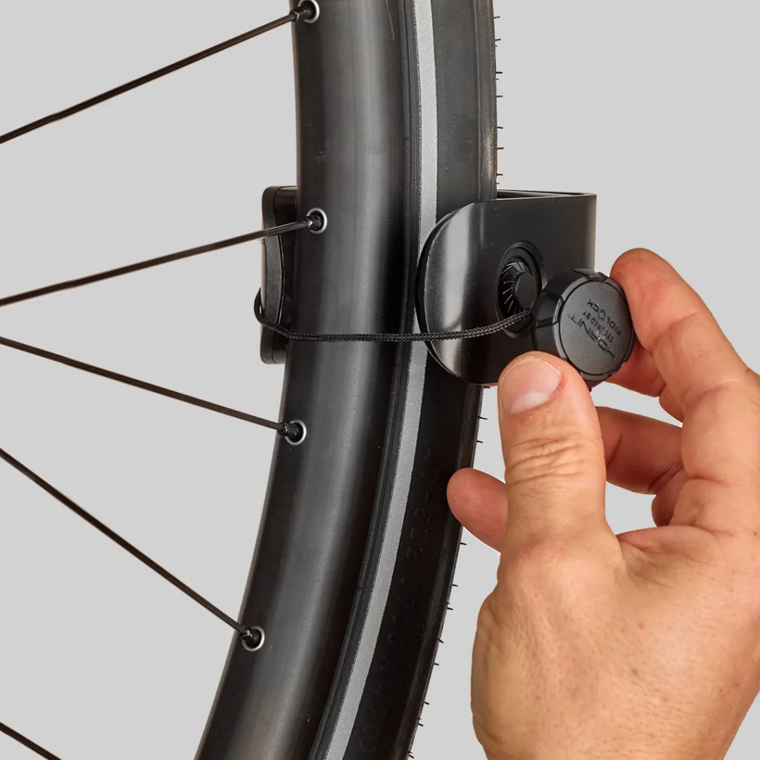 ROSE Bikes CLUG PRO HYBRID Bicycle Wall Bracket 1.3"-1.7" Secured with Fidlock| Bike Racks