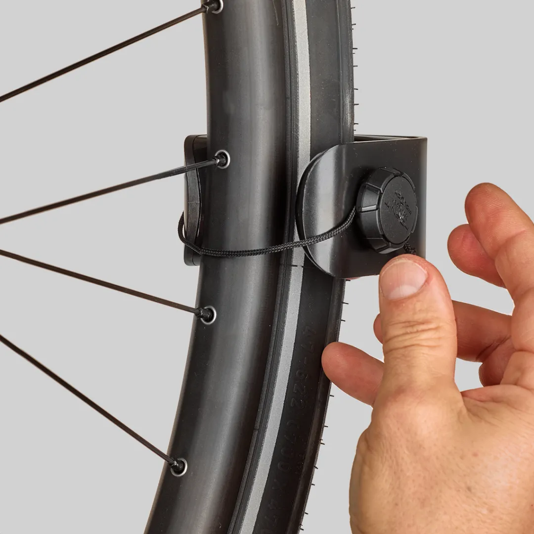 ROSE Bikes CLUG PRO HYBRID Bicycle Wall Bracket 1.3"-1.7" Secured with Fidlock| Bike Racks