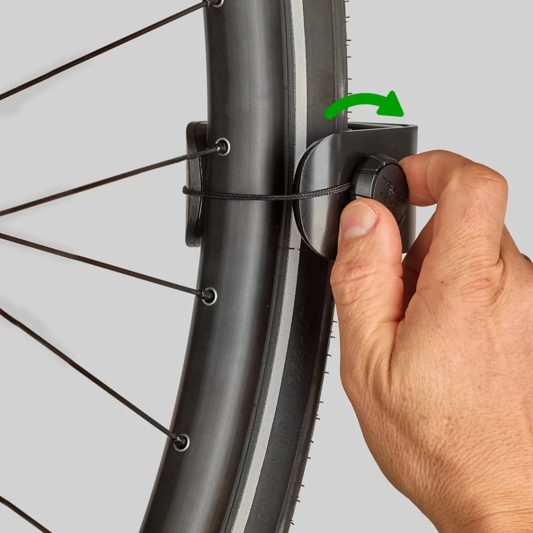 ROSE Bikes CLUG PRO HYBRID Bicycle Wall Bracket 1.3"-1.7" Secured with Fidlock| Bike Racks