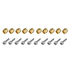 ROSE Bikes Connection set for hydraulic hose (olive + insert pin), 10 pcs.| Accessories