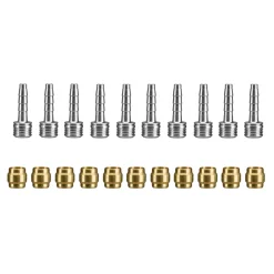 ROSE Bikes Connection set for hydraulic hose (olive + insert pin), 10 pcs.| Accessories