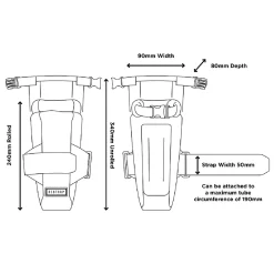 ROSE Bikes DOWNTUBE BAG| Bike Bags