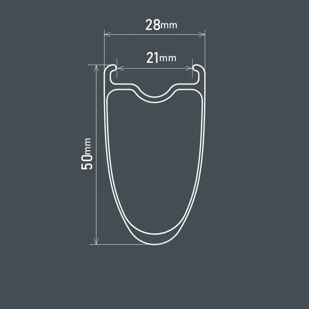 ROSE Bikes Dura Ace WH-R9270-C50-TL Disc Centerlock Road Front Wheel 28"/700C| Road