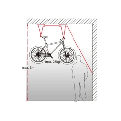 ROSE Bikes Eagle Ceiling Bike Lift| Bike Racks