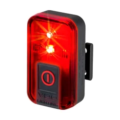 ROSE Bikes Eco Light Red Battery-powered LED Rear Light| Battery-Powered