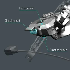 ROSE Bikes EW-EC300 Charging Cable Internal Battery Di2 12-speed| Electronic Shifting|Batteries And Rechargeable Batteries