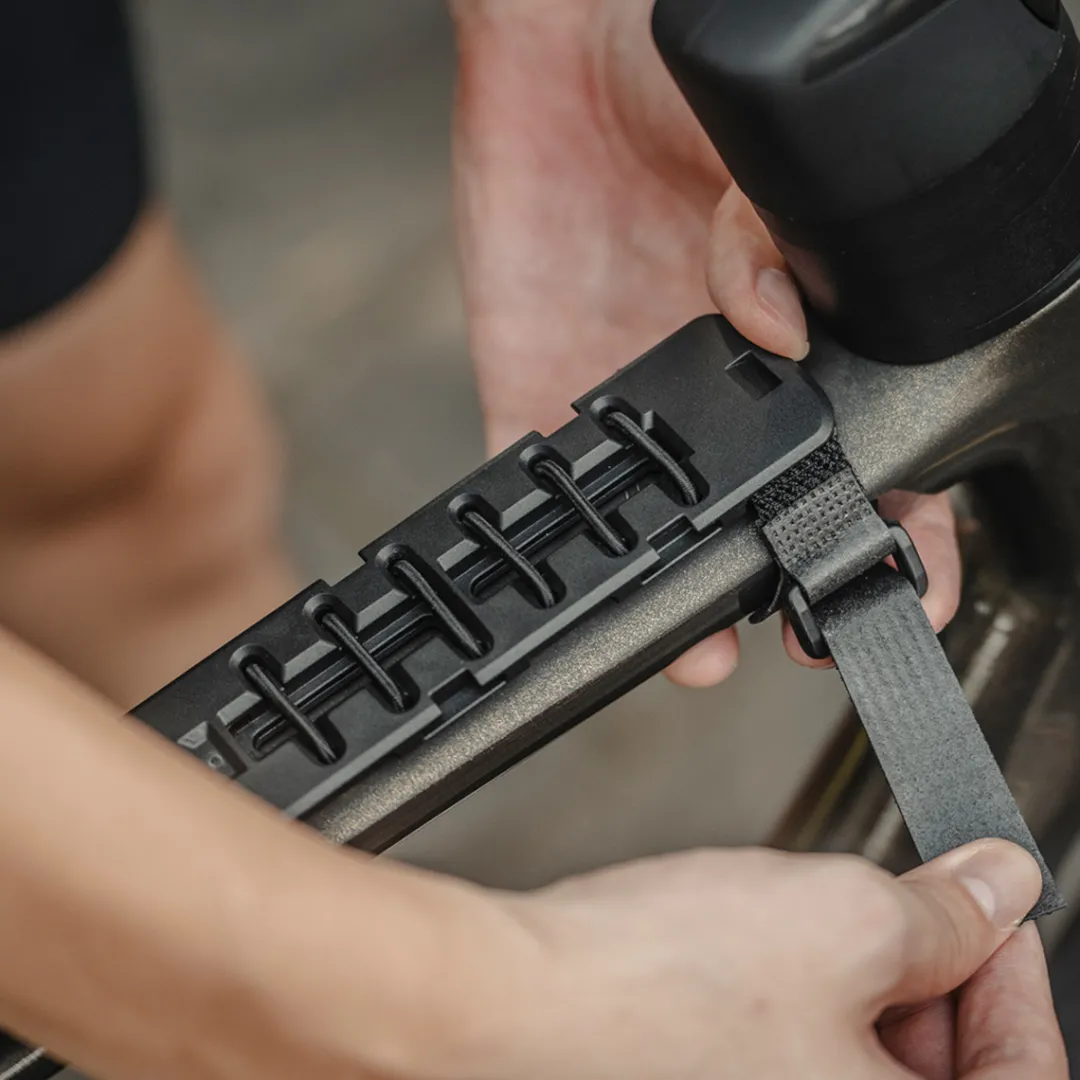 ROSE Bikes FastFuel Platform Top Tube Holding System for Gels/Snacks| Bike Bags|Triathlon Top Tube Bags