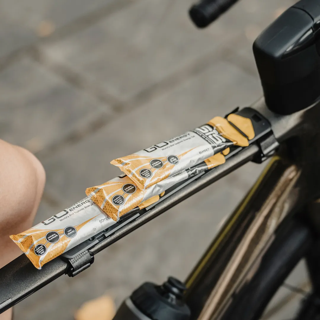 ROSE Bikes FastFuel Platform Top Tube Holding System for Gels/Snacks| Bike Bags|Triathlon Top Tube Bags