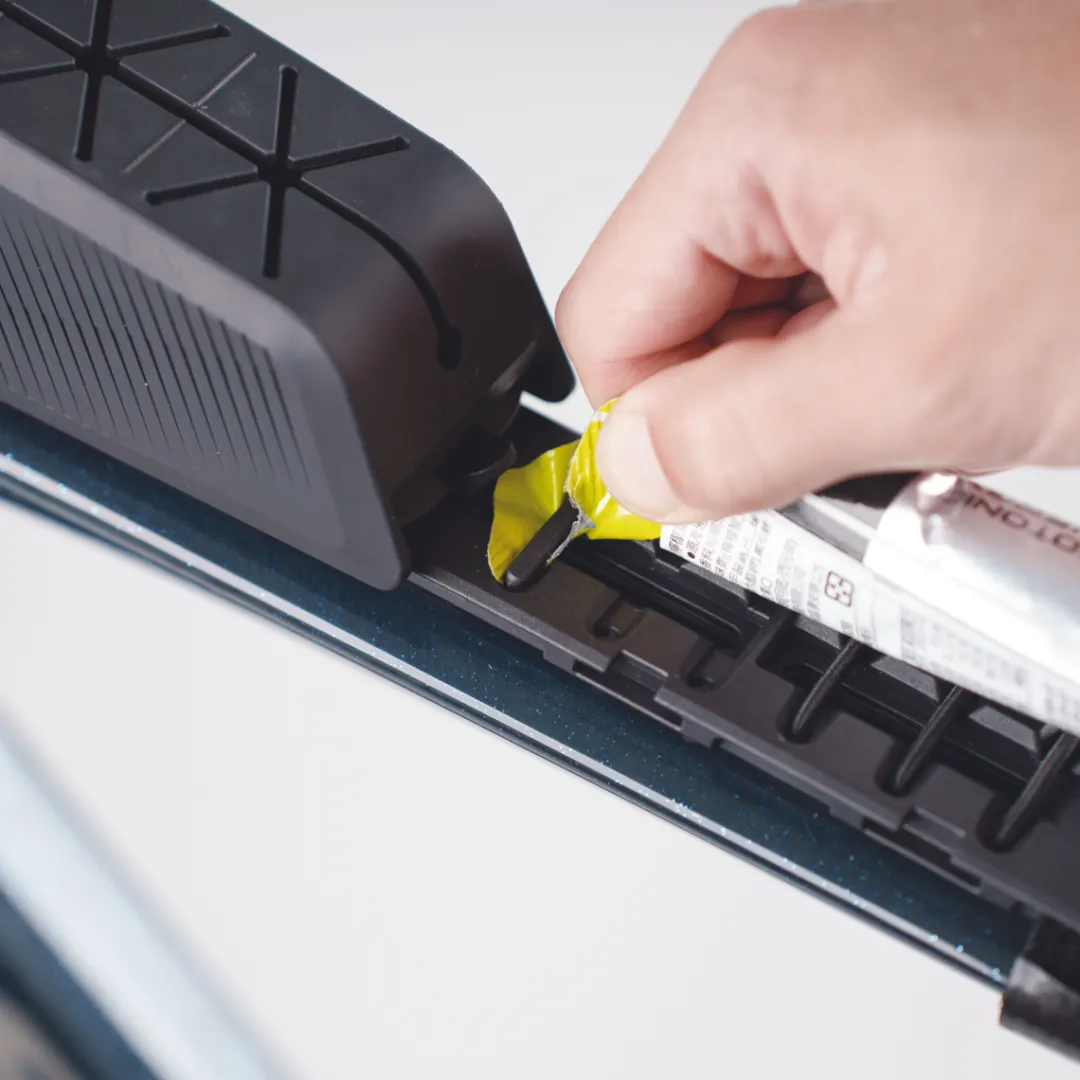 ROSE Bikes Fastfuel Tri-Station Top Tube Holding System for Gels/Snacks| Bike Bags|Triathlon Top Tube Bags