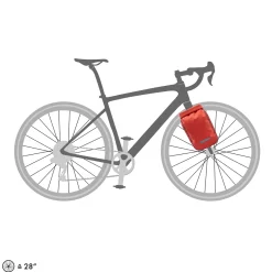 ROSE Bikes FORK-PACK PLUS 5.8 L Fork Bag Made of Cordura| Bike Bags