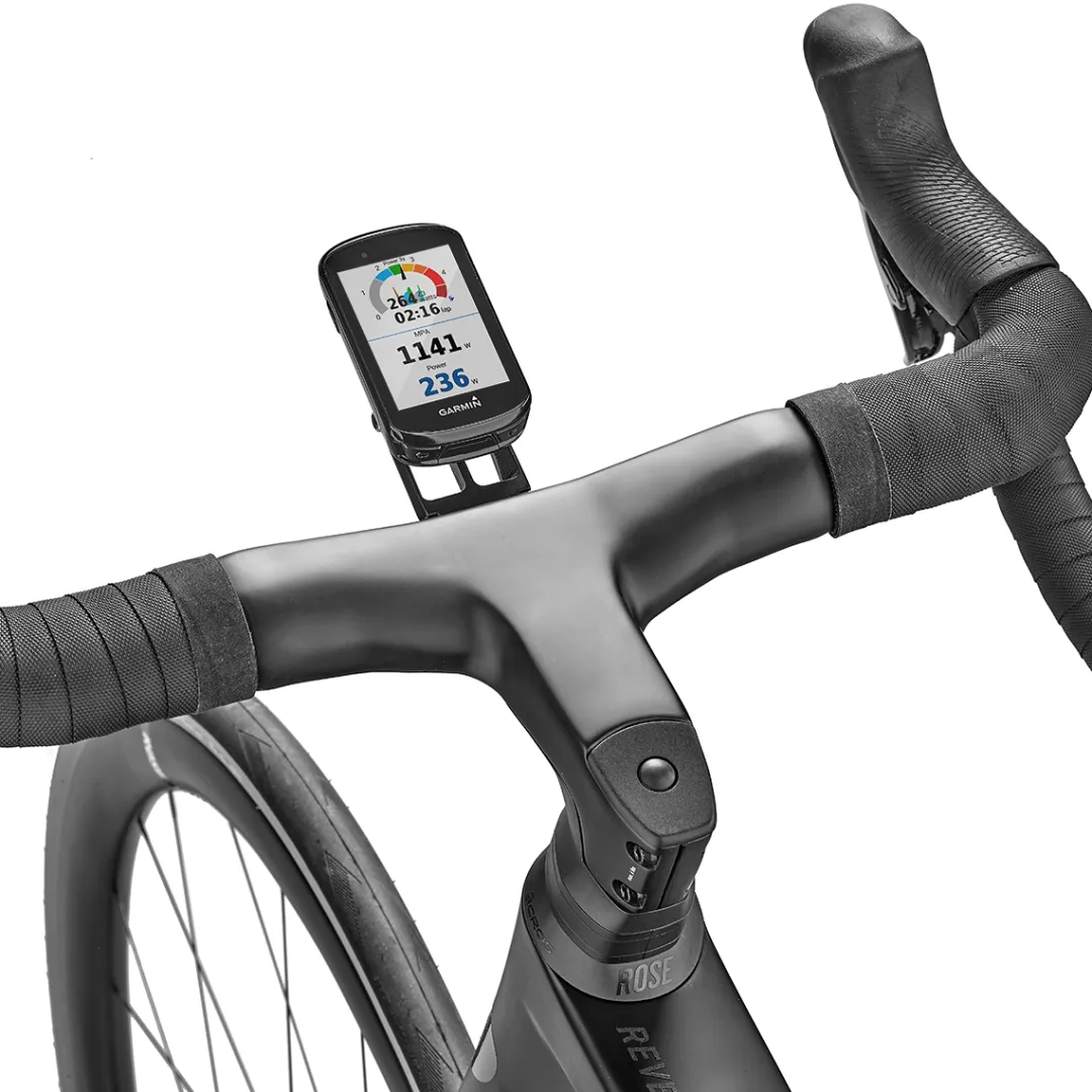 ROSE Bikes Garmin/Wahoo-Mount Race/Endurance One-Piece Cockpit Stem Mount| Handlebar Accessories