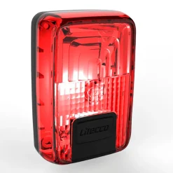 ROSE Bikes G-Ray.2 Rechargeable Rear Bike Light with Brake Light| Battery-Powered