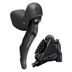 ROSE Bikes GRX ST-RX600 Brake/Shift Lever Combination 2x11 Speed with BR-RX400 Disc Brake Caliper (Front or Rear)| Disc Brakes