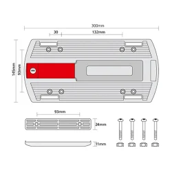 ROSE Bikes GTA ADAPTER Luggage Rack Adapter Plate| Bike Bags
