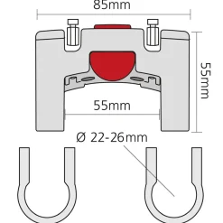 ROSE Bikes Handlebar Mount| Bike Bags