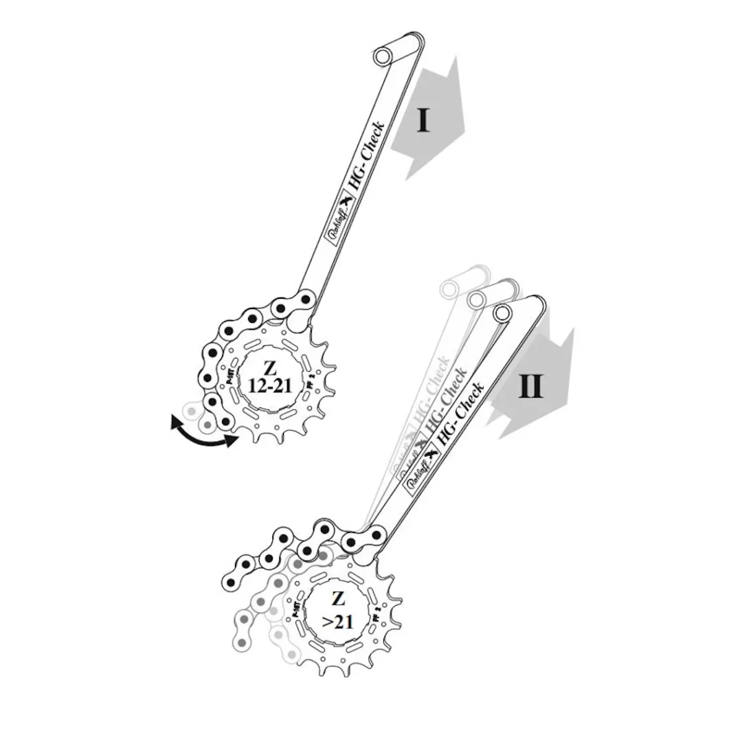 ROSE Bikes HG-Check Sprocket Wear Indicator| Bike Tools