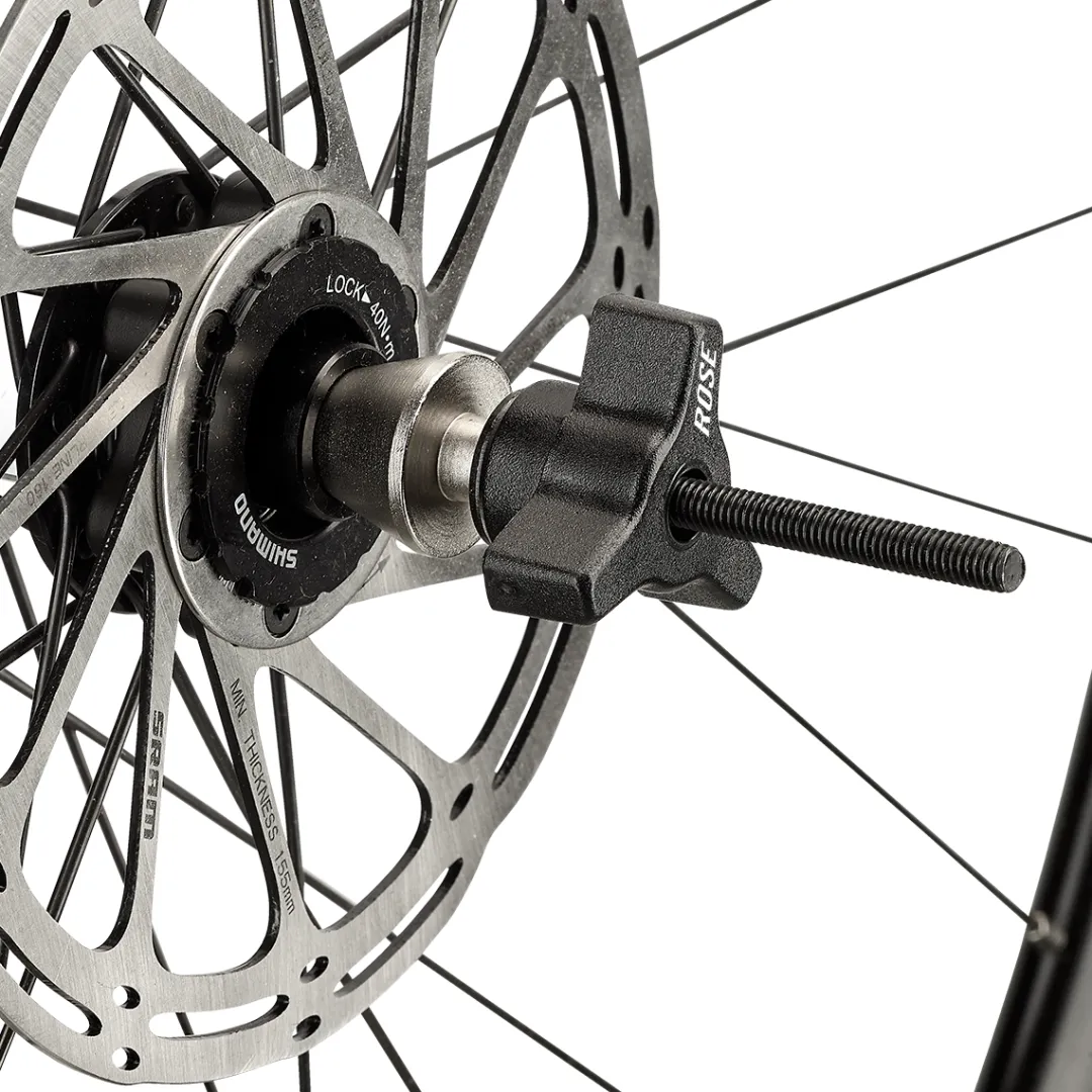 ROSE Bikes Hollow Axle Adapter for Truing Stand Hub Clamp| Bike Tools