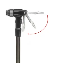 ROSE Bikes Hose with Clever Twin-Valve 2in1 Pump Head for Druckmacher XXL 260| Spares And Accessories