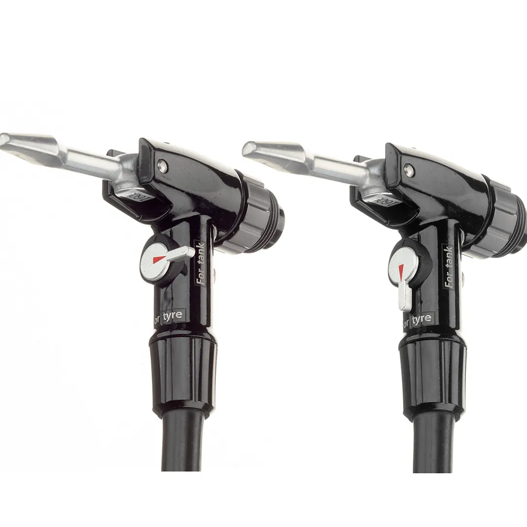 ROSE Bikes Hose with Clever Twin-Valve 2in1 Pump Head for Druckmacher XXL 260| Spares And Accessories