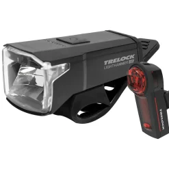 ROSE Bikes LS 440 Lighthammer Headlight + LS740 I-GO Vector Battery-Powered Rear Light Set| Battery-Powered