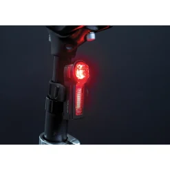 ROSE Bikes LS 440 Lighthammer Headlight + LS740 I-GO Vector Battery-Powered Rear Light Set| Battery-Powered