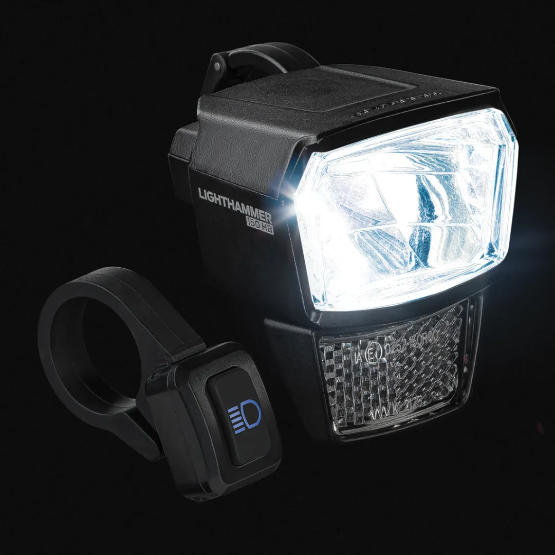ROSE Bikes LS 940-HB Lighthammer E-bike Headlight with High Beam Function| E-Bike Lights|Lights
