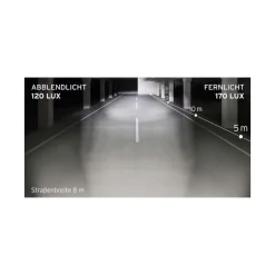 ROSE Bikes Lumotec IQ-XM E Highbeam Headlight with High Beam Function| E-Bike Lights|Lights