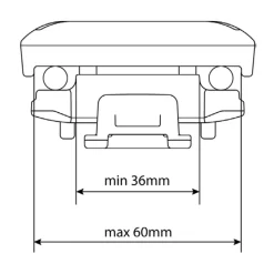 ROSE Bikes Mounting Kit SADDLE-BAG E97| Bike Bags