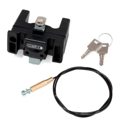 ROSE Bikes Mounting Set for Handlebar Bags/Baskets with Lock| Bike Bags