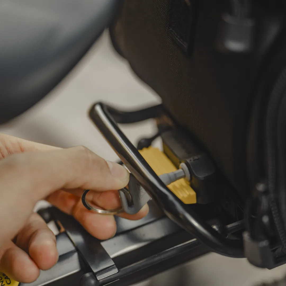 ROSE Bikes MTX TrunkBag EXP 2.0 With Lockable TrunkLock Adapter Plate| Bike Bags