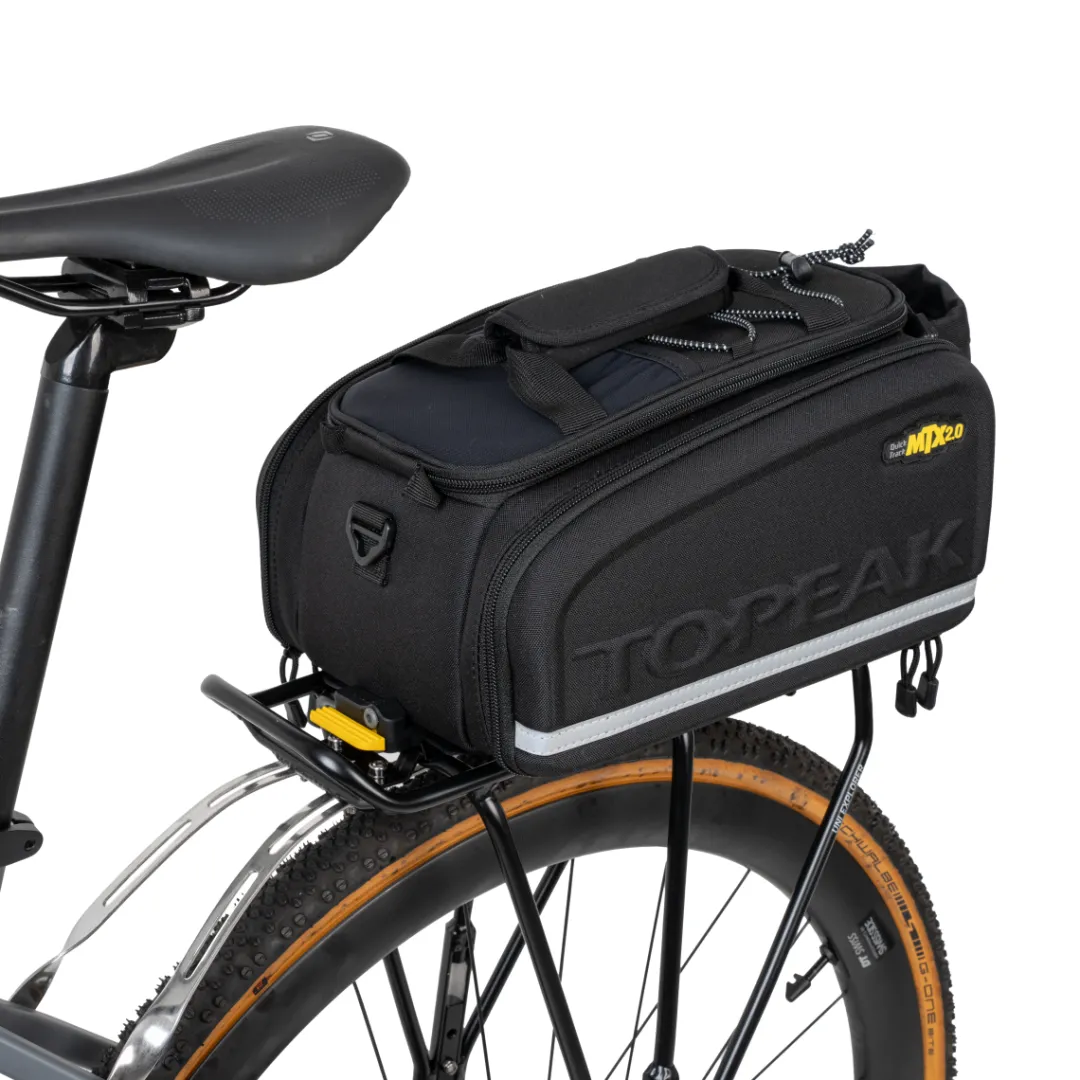 ROSE Bikes MTX TrunkBag EXP 2.0 With Lockable TrunkLock Adapter Plate| Bike Bags