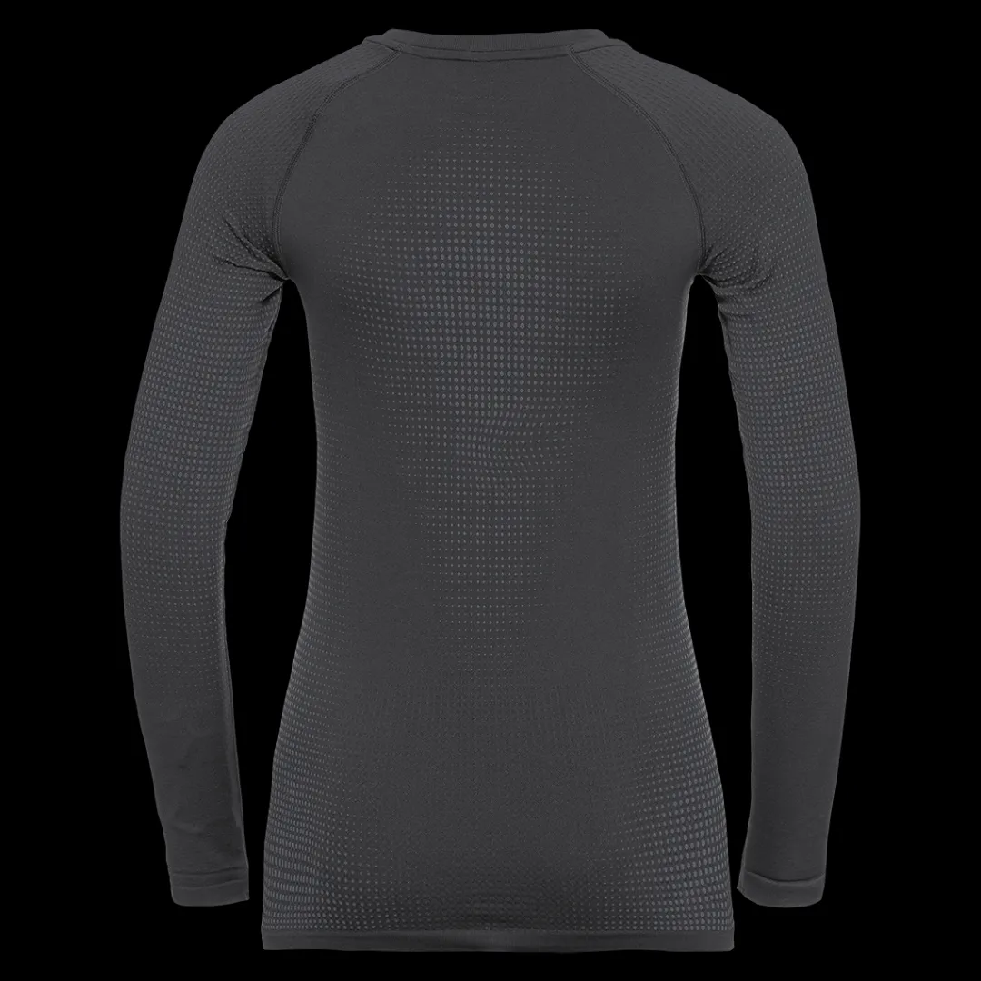 ROSE Bikes Performance Warm Eco BL Top Crew Neck L/S Long Sleeve Base Layer for Women| Cycling Undershirts