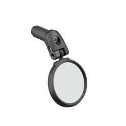 ROSE Bikes Rear View Vario Retractable Bicycle Mirror, Tinted| Handlebar Accessories