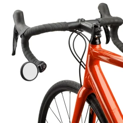 ROSE Bikes Rear View Vario Retractable Bicycle Mirror, Tinted| Handlebar Accessories